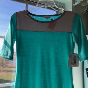 LuLaRoe Pink and Blue dress